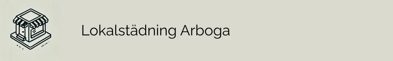 Lokalstädning Arboga