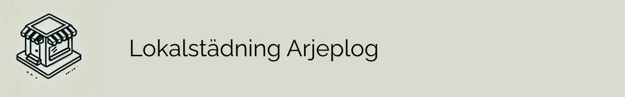 Lokalstädning Arjeplog