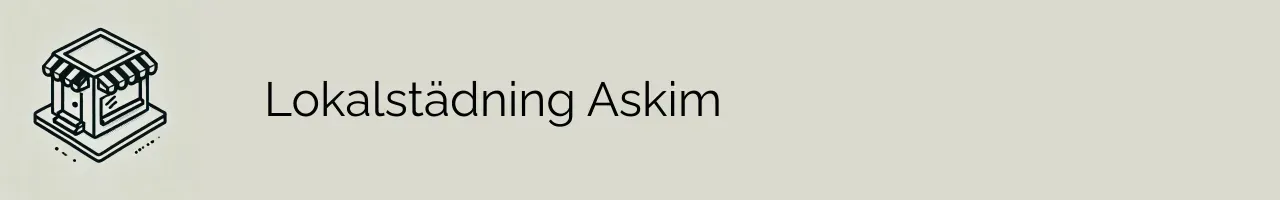 Lokalstädning Askim