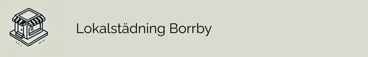 Lokalstädning Borrby