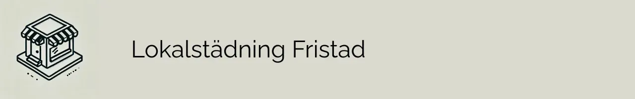 Lokalstädning Fristad