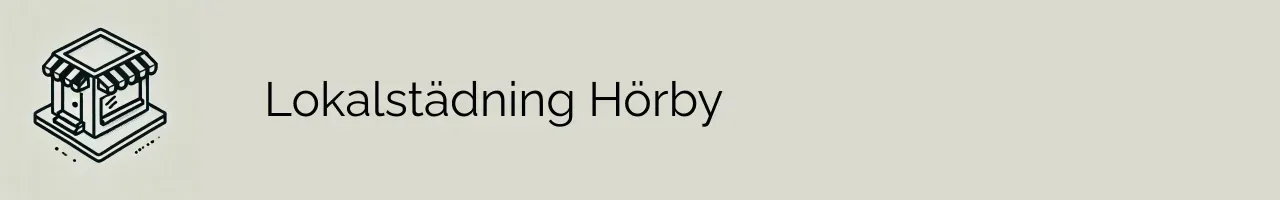 Lokalstädning Hörby