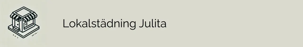 Lokalstädning Julita