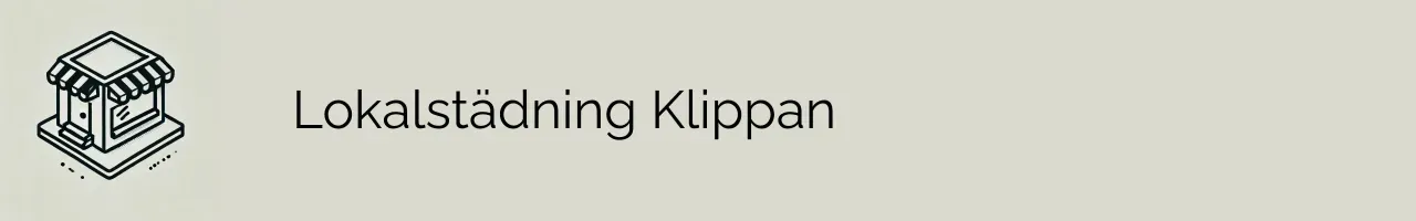 Lokalstädning Klippan