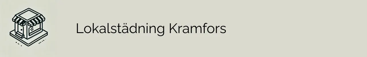 Lokalstädning Kramfors