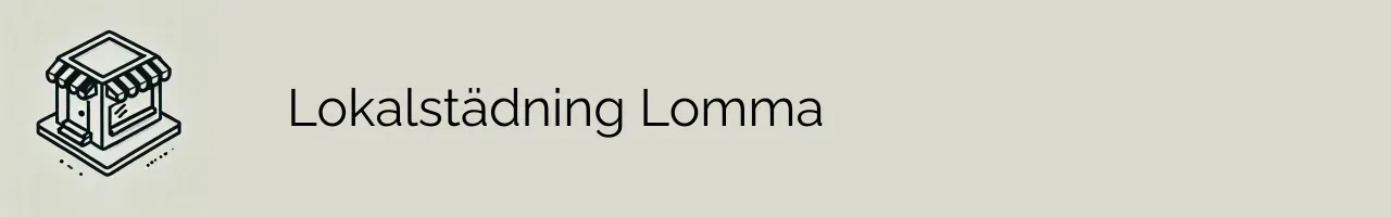 Lokalstädning Lomma