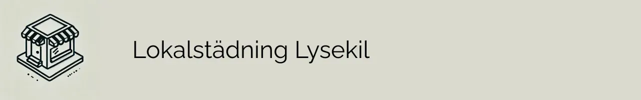 Lokalstädning Lysekil