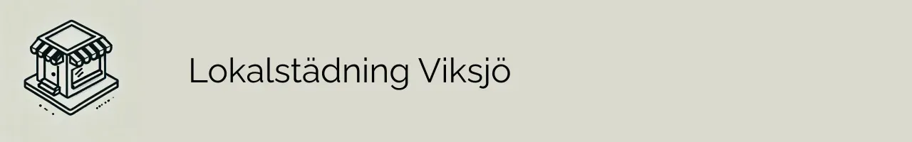 Lokalstädning Viksjö