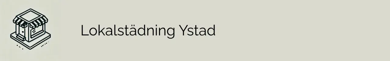 Lokalstädning Ystad